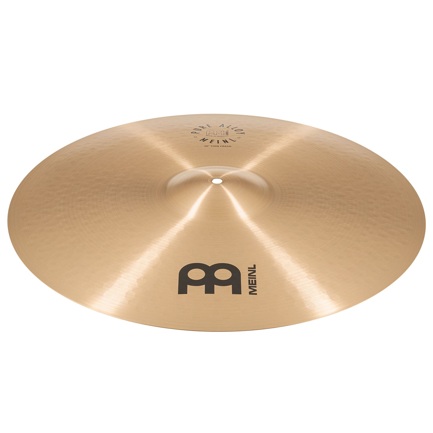 Thin Crash 20" Meinl Pure Alloy fini Traditional martelé