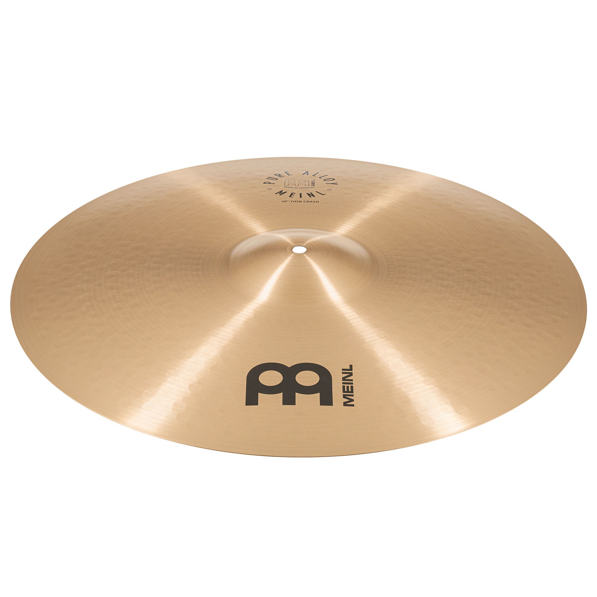 Thin Crash 20" Meinl Pure Alloy fini Traditional martelé