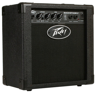Ampli guitare 10W, HP 1x 6", préampli TransTube avec sélection 2 canaux, EQ 2 bandes, sortie casque, finition noir