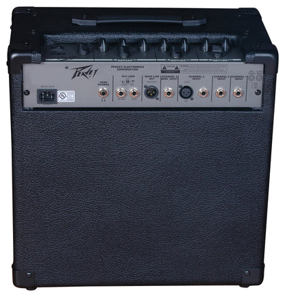 Ampli clavier 45W biamplifié, 1x HP 10", 4 canaux, EQ 2/3 bandes, 2 entrées jack, 1 entrée XLR, sortie casque, finition noir