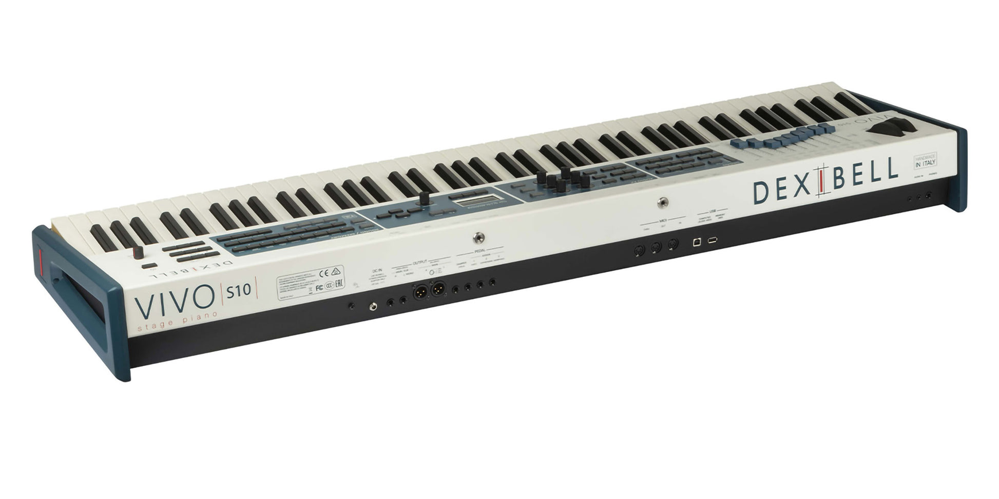 Piano numérique de scène Dexibell Vivo S10 | 88 notes, toucher lourd hybride