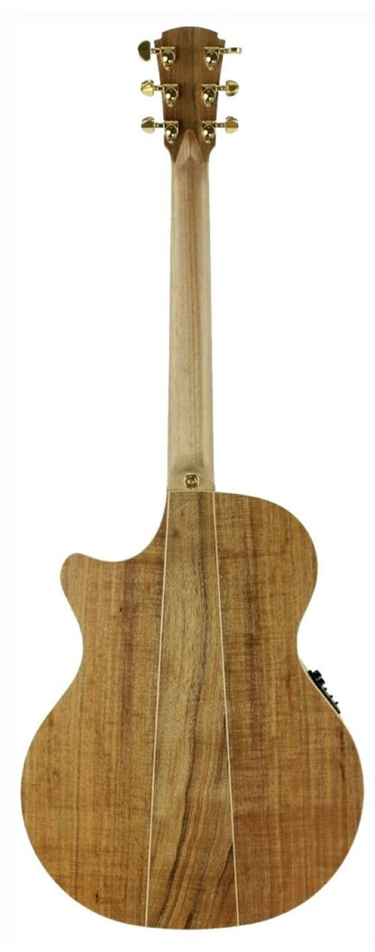 Thinline 2, Grand Auditorium, pan coupé, EQ 3 voix PG3, table blackwood massif, f/e blackwood massif, étui tweed