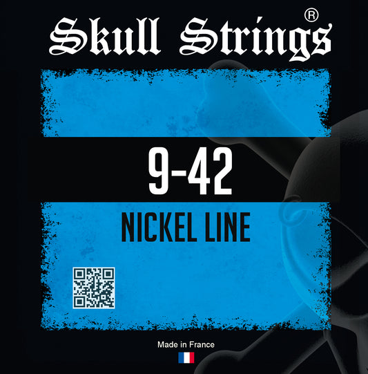 Jeu de cordes pour guitare électrique (9-11-16-24w-32w-42w)