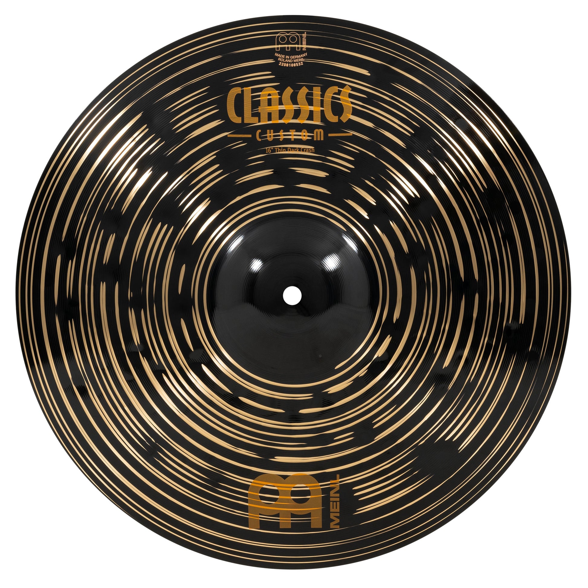 CRASH MEINL C.CUSTOM 16" DARK THIN