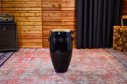 Conga Spectrum 11" 3/4, fût Chêne Siam 3 plis, hauteur 76.2cm, peau true skin buffle, cercles SSR 4mm.