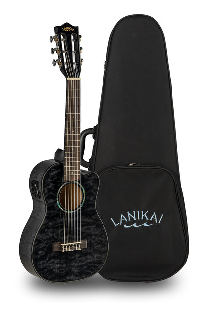 Guitarlélé Lanikai érable pommelé QM-BKCECG
