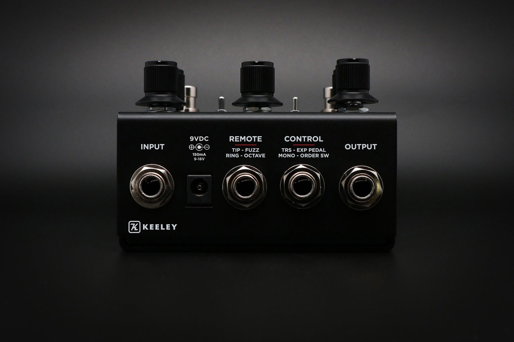 Pédale OCTA PSI, octaver et pitch-shifter combiné à un fuzz analogique, noir