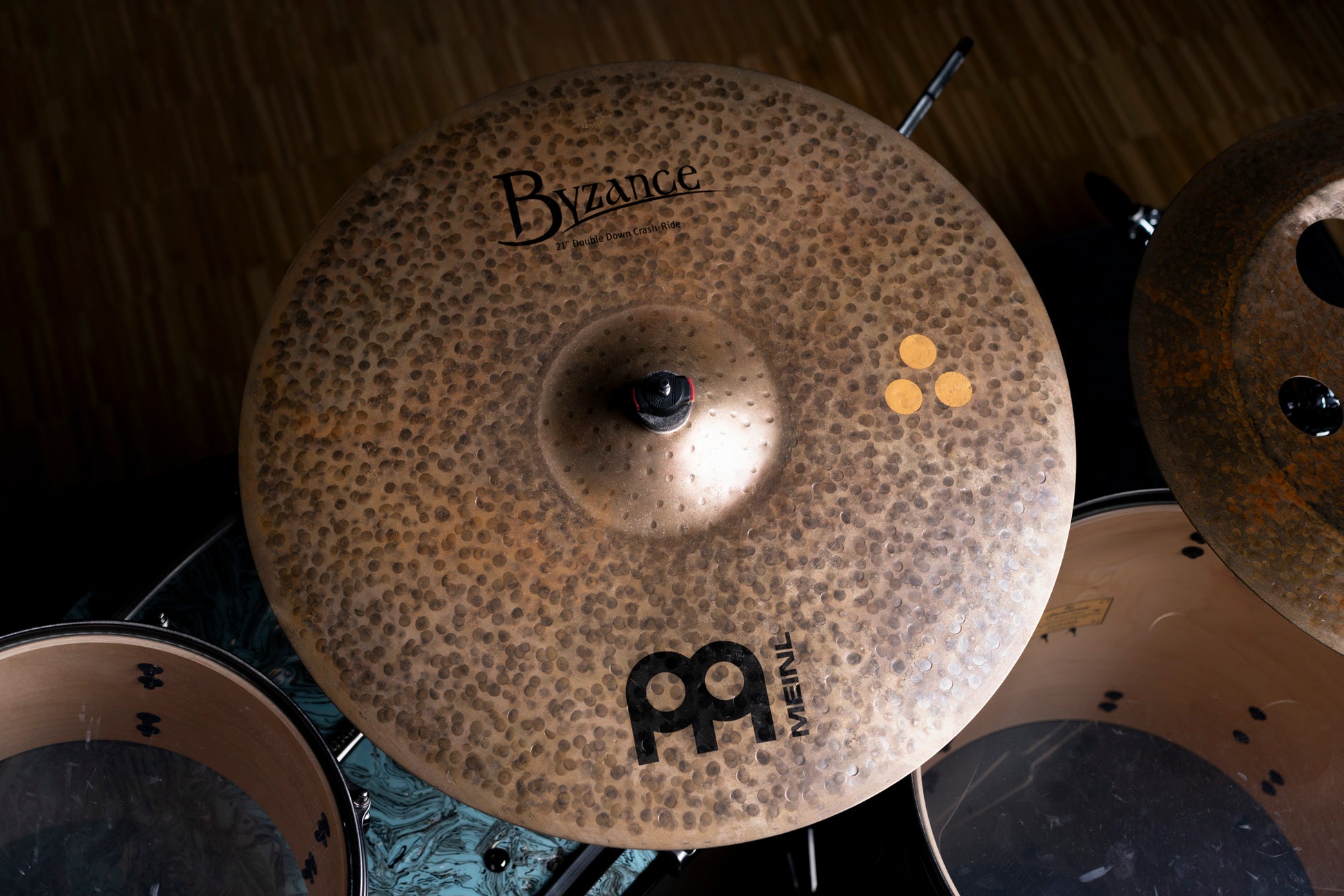 CRASH RIDE MEINL BYZANCE 21" DOUBLE DOWN SIGNATURE MATT HALPERN