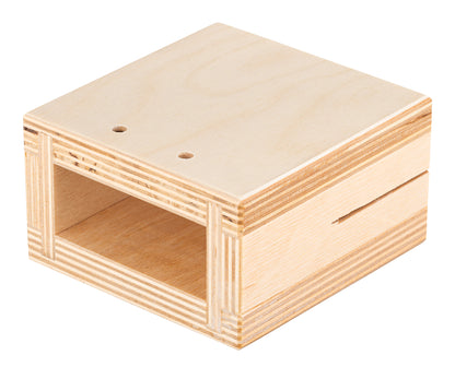 TEMPLE BLOCK BOIS MEINL EXTRA SMALL + ATTACHE NOTE D6