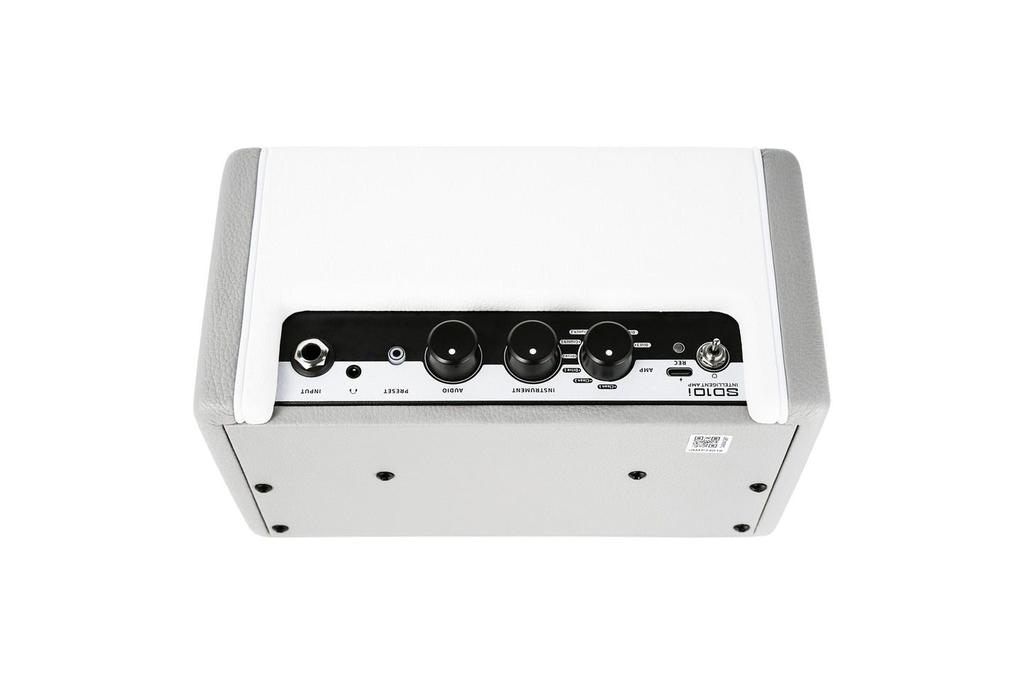 Ampli SD10i, 10W, 2x HP 2", 52 modélisations d'amplis, 25 simulations d'enceintes, 126 effets, sur batterie rechargeable, gris