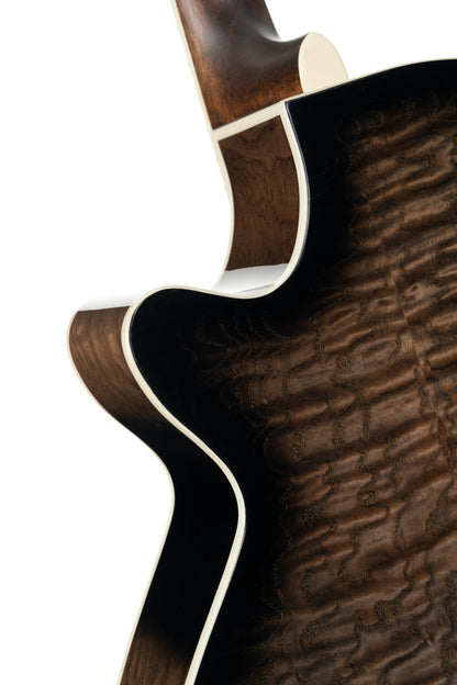 CORT EX-SFX-ASHBK GUITARE EXOTIC SFX ASH BURL NOIRE