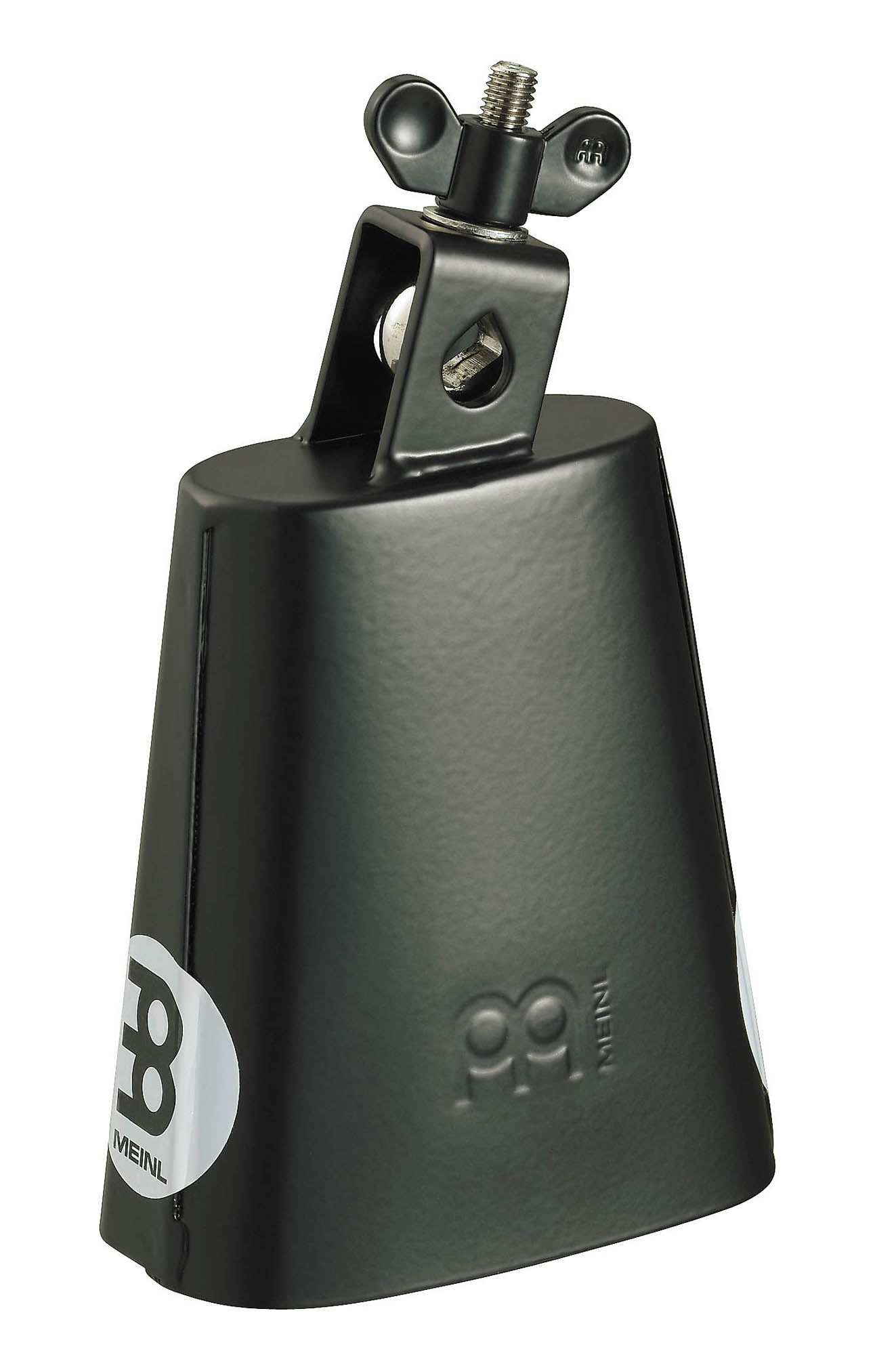 Cloche 4" 3/4, acier, muffled sound, noir poudré