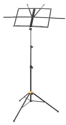 Pupitre pliant avec plateau pliable EZ, garde-page, 3 parties, avec housse de transport