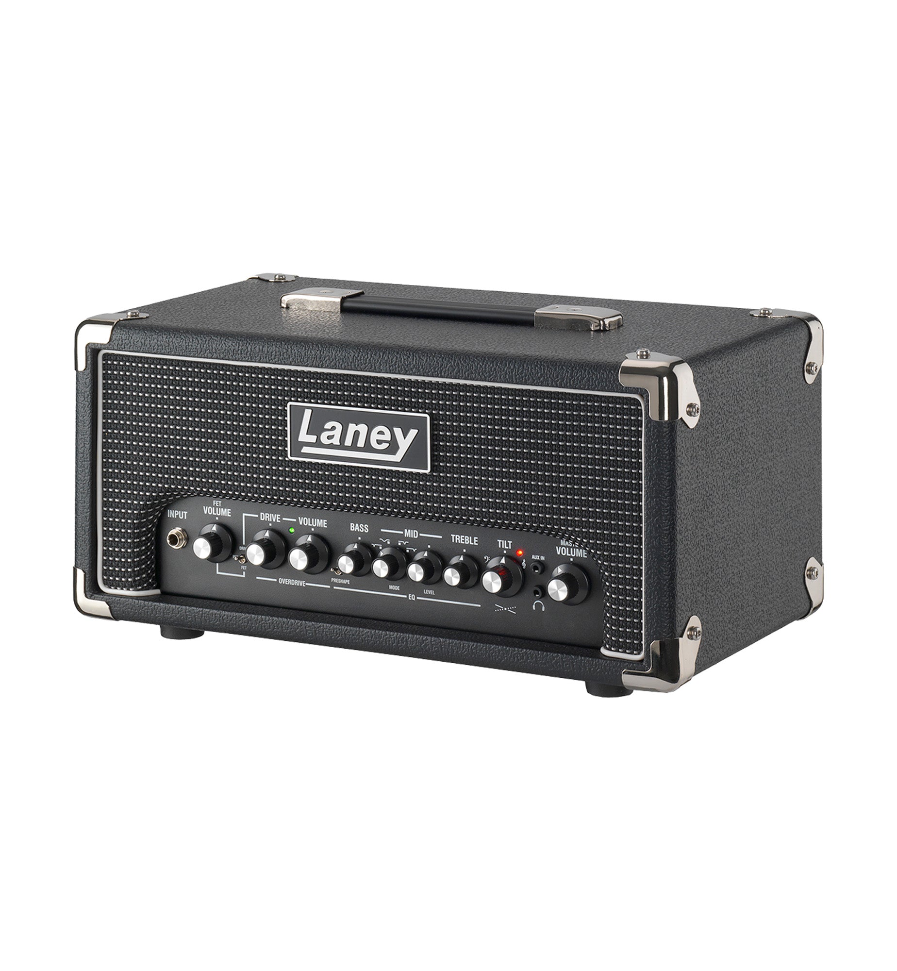 Tête basse DBF200H, amplification 200W Class D, 2 canaux (FET/DRIVE), EQ 3 bandes, TILT et PRESHAPE, noir
