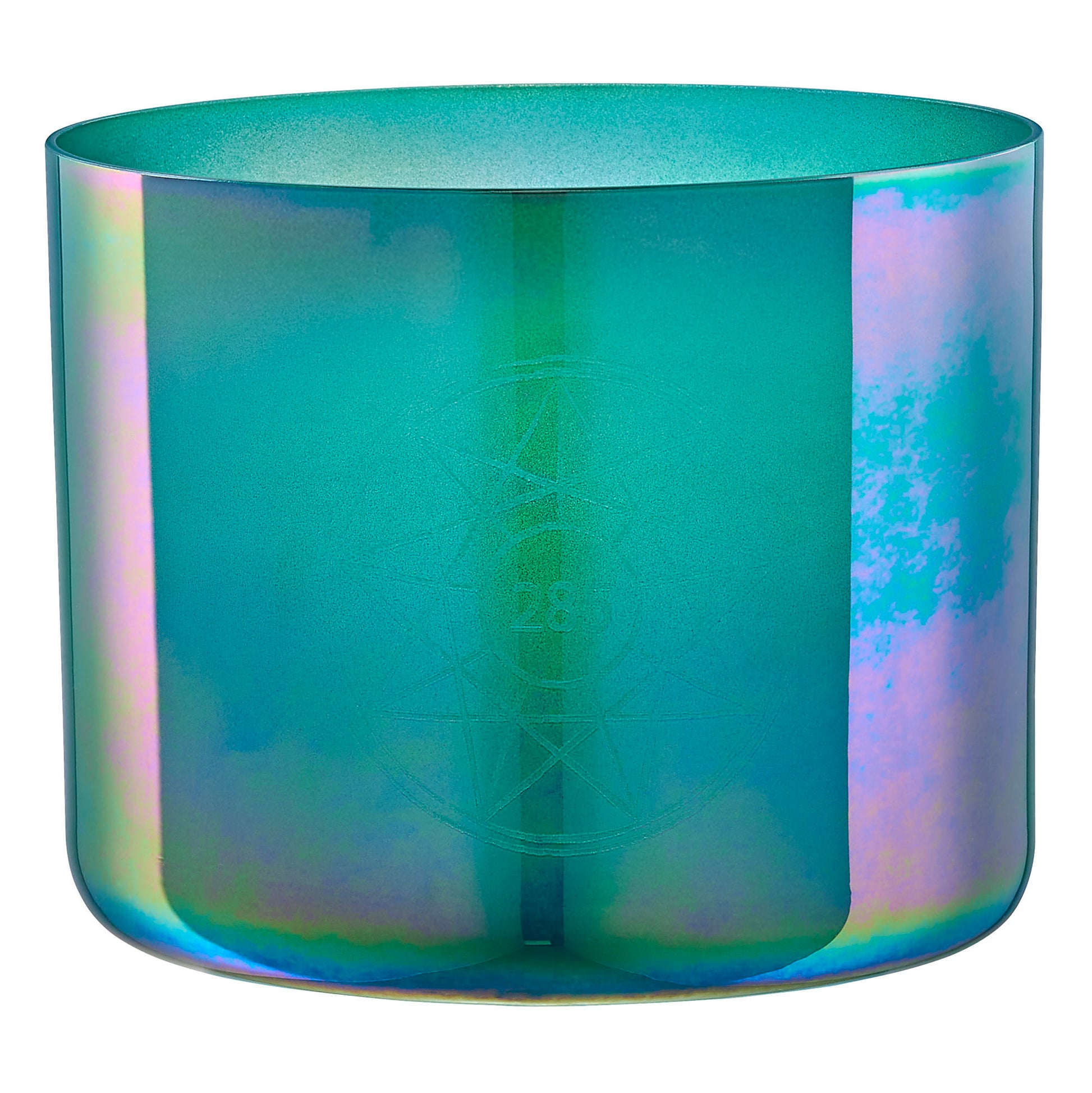 SINGING BOWL SONIC ENERGY CRYSTAL 285 HZ, COLORIS TURQUOISE GREEG