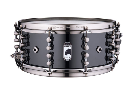 Caisse claire Mapex Black Panther Design Lab"The Maximus" 14 x 6", signée Jeff Hamilton, acajou