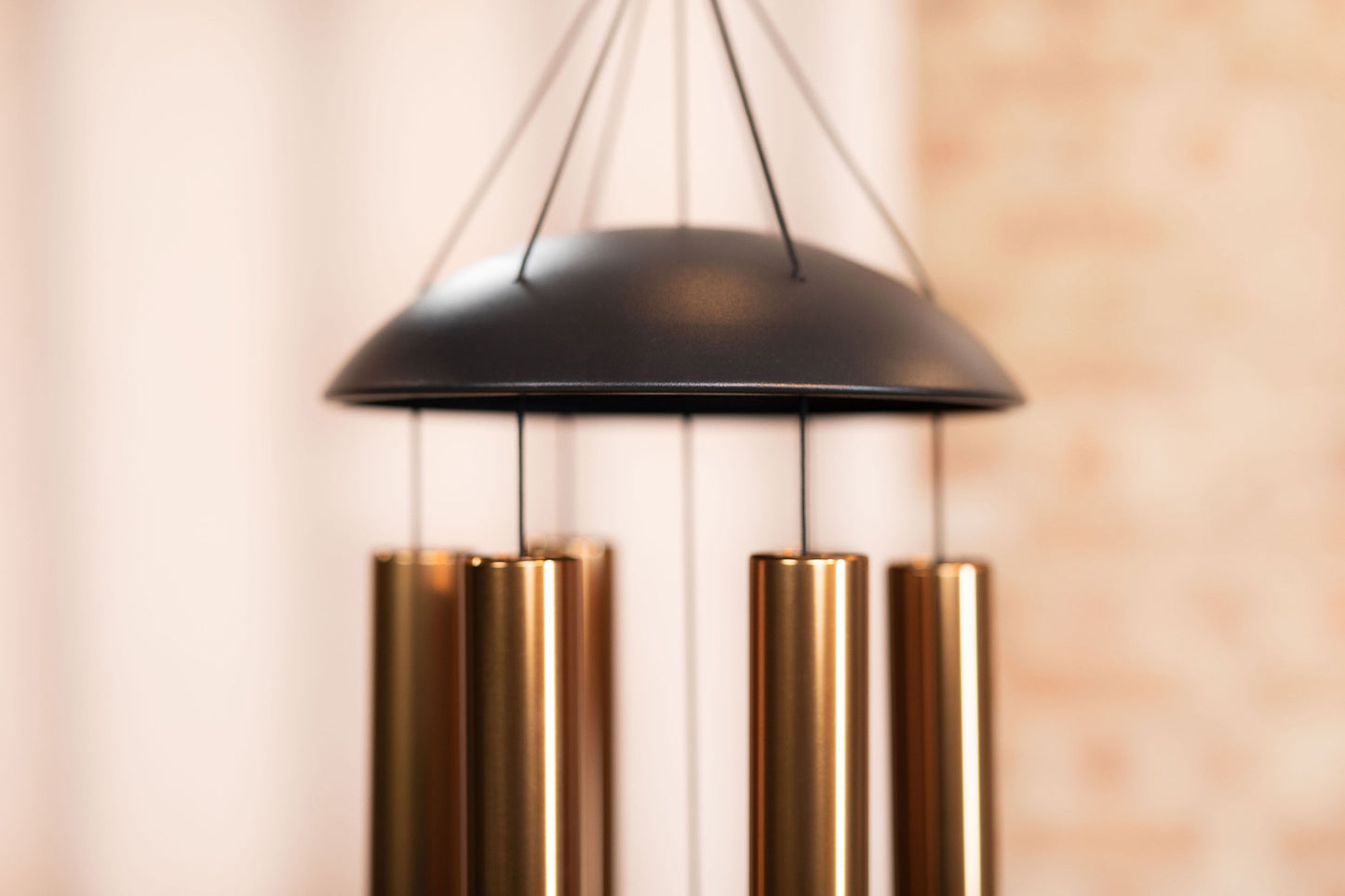 CHIMES SONIC ENERGY MOON 44",BRONZE