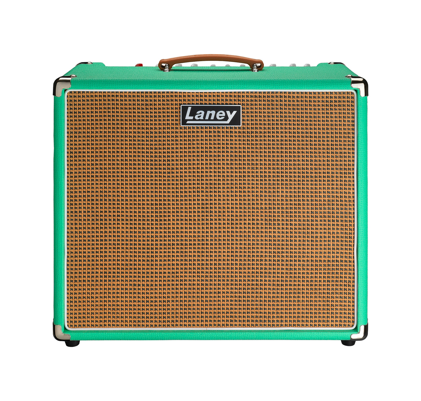 Ampli guitare électrique 60W, 1x HP 12" HH, 2 canaux, EQ 3 bandes, réverb, tremolo, chorus, boucle d'effet, sea foam green