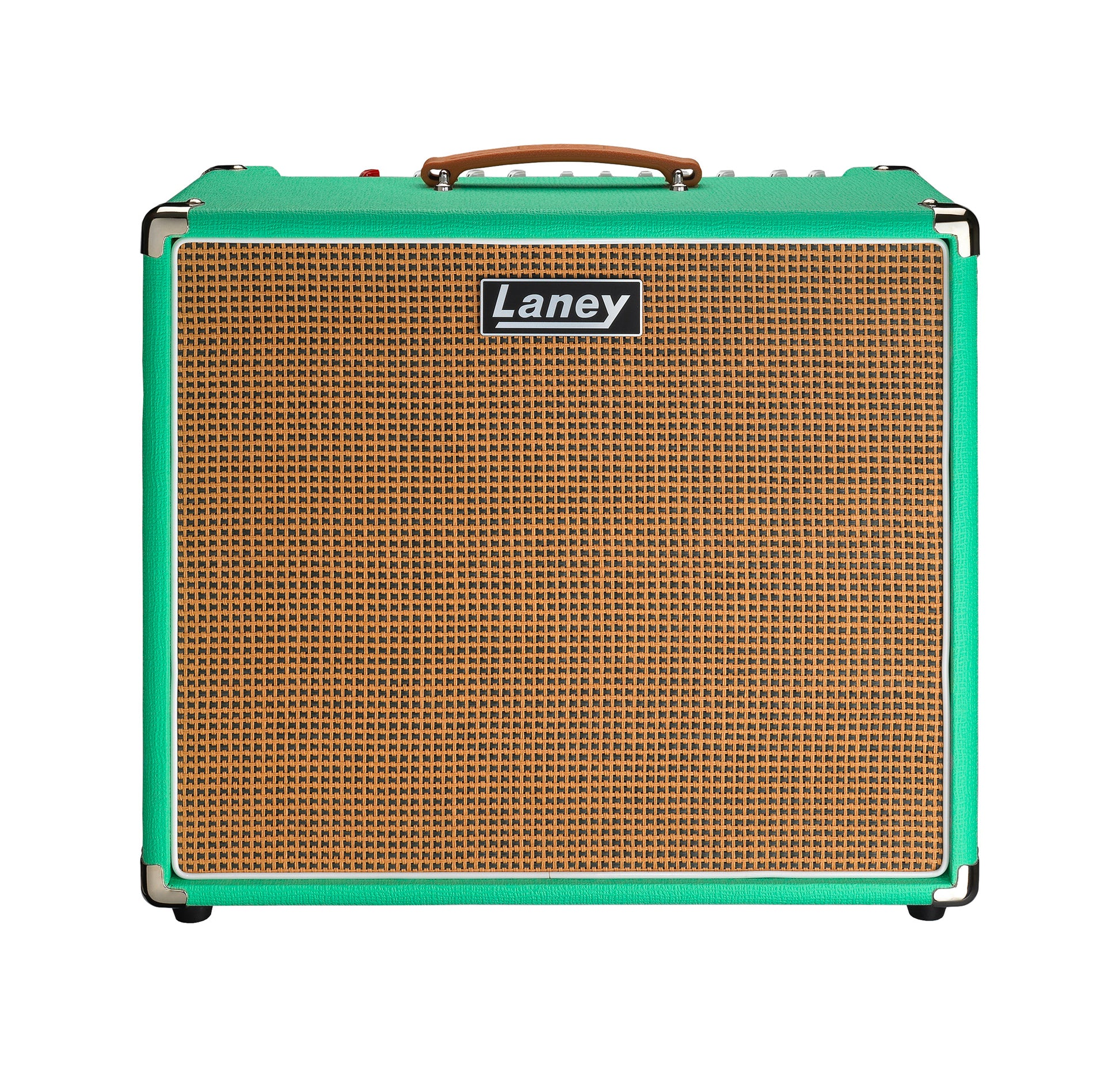 Ampli guitare électrique 60W, 1x HP 12" HH, 2 canaux, EQ 3 bandes, réverb, tremolo, chorus, boucle d'effet, sea foam green