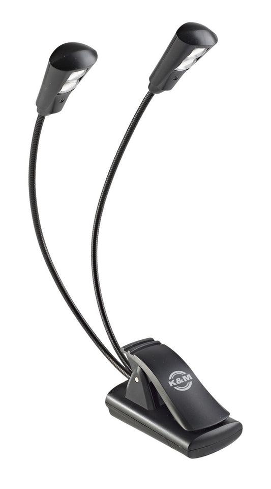 Lampe de pupitre K&M FlexLight 12244, 2x2 LED