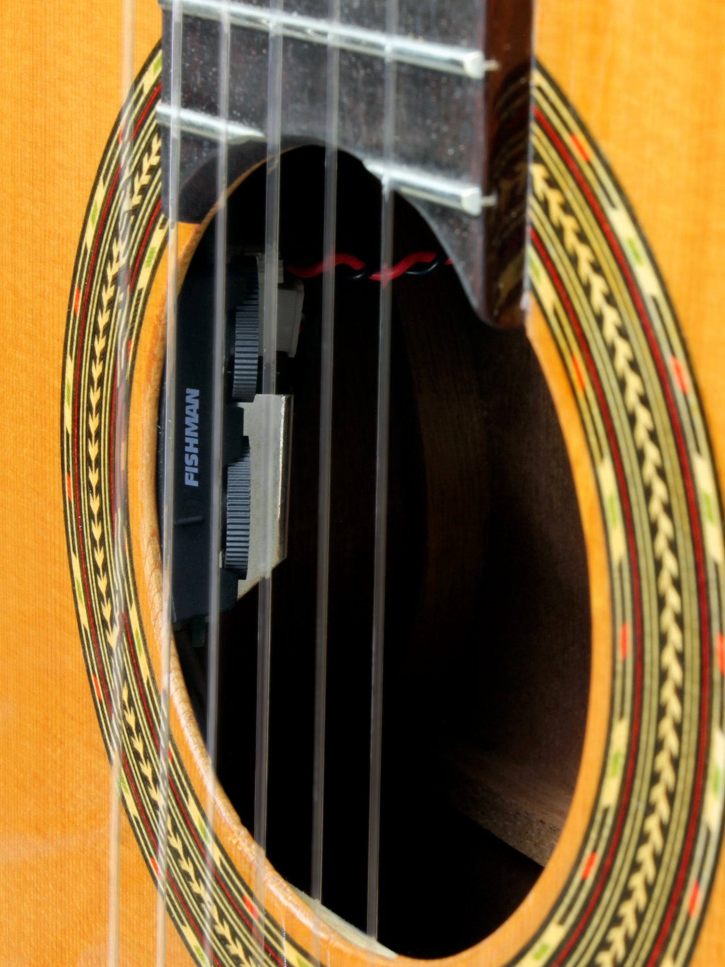 4STCE, pan coupé, table cèdre massif, fond & éclisses acajou, sillet de tête 48 mm, EQ Fishman Sonitone, naturel brillant