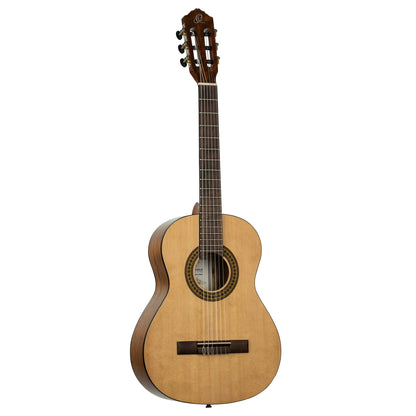 Ortega Picker Pack : guitare 3/4 avec table épicéa, housse, support, accordeur, sangle, jeu de cordes et médiators, naturel