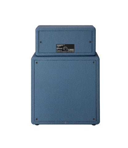 Ampli guitare MINISTACK-B-LION stéréo 2x 3W, connexion Bluetooth, look Lionheart, 4 x HP 3", 2 canaux, connectique LSI, bleu