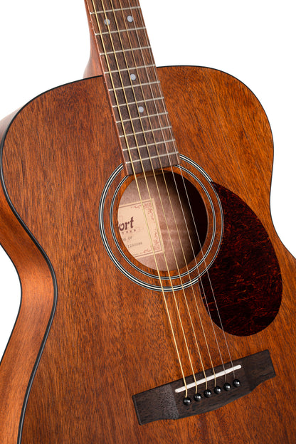 L60M, forme Orchestra Model, table acajou massif, fond & éclisses acajou, touche laurier ou merbau, naturel pores ouverts