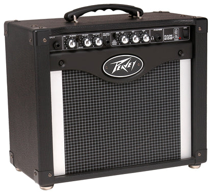 Ampli guitare 25W, HP 1x 8", 2 canaux, EQ 3 bandes, sélecteur Modern/Vintage, entrée auxiliaire, sortie casque, finition noir