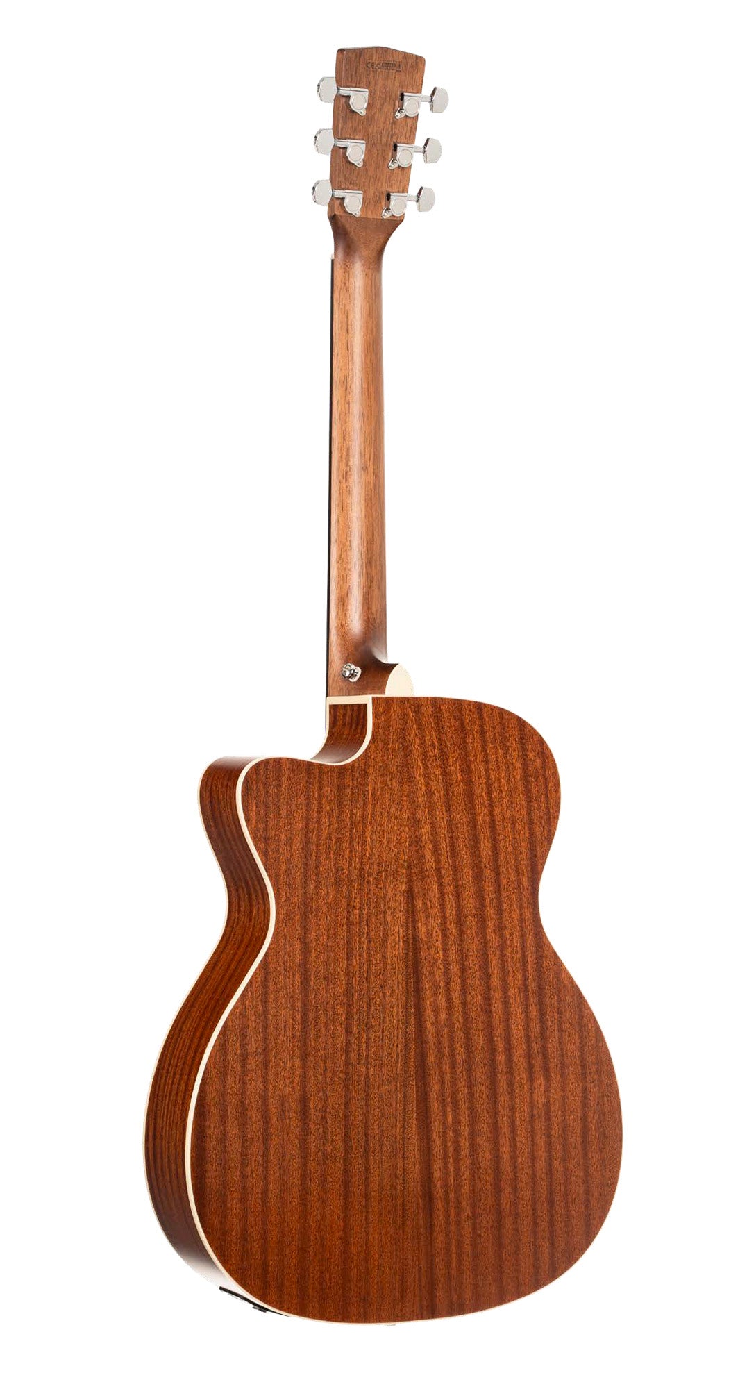 L100-OCF, forme Orchestra Model pan coupé, table cèdre rouge massif, fond & éclisses acajou, EQ Fishman Presys VT, noir satiné