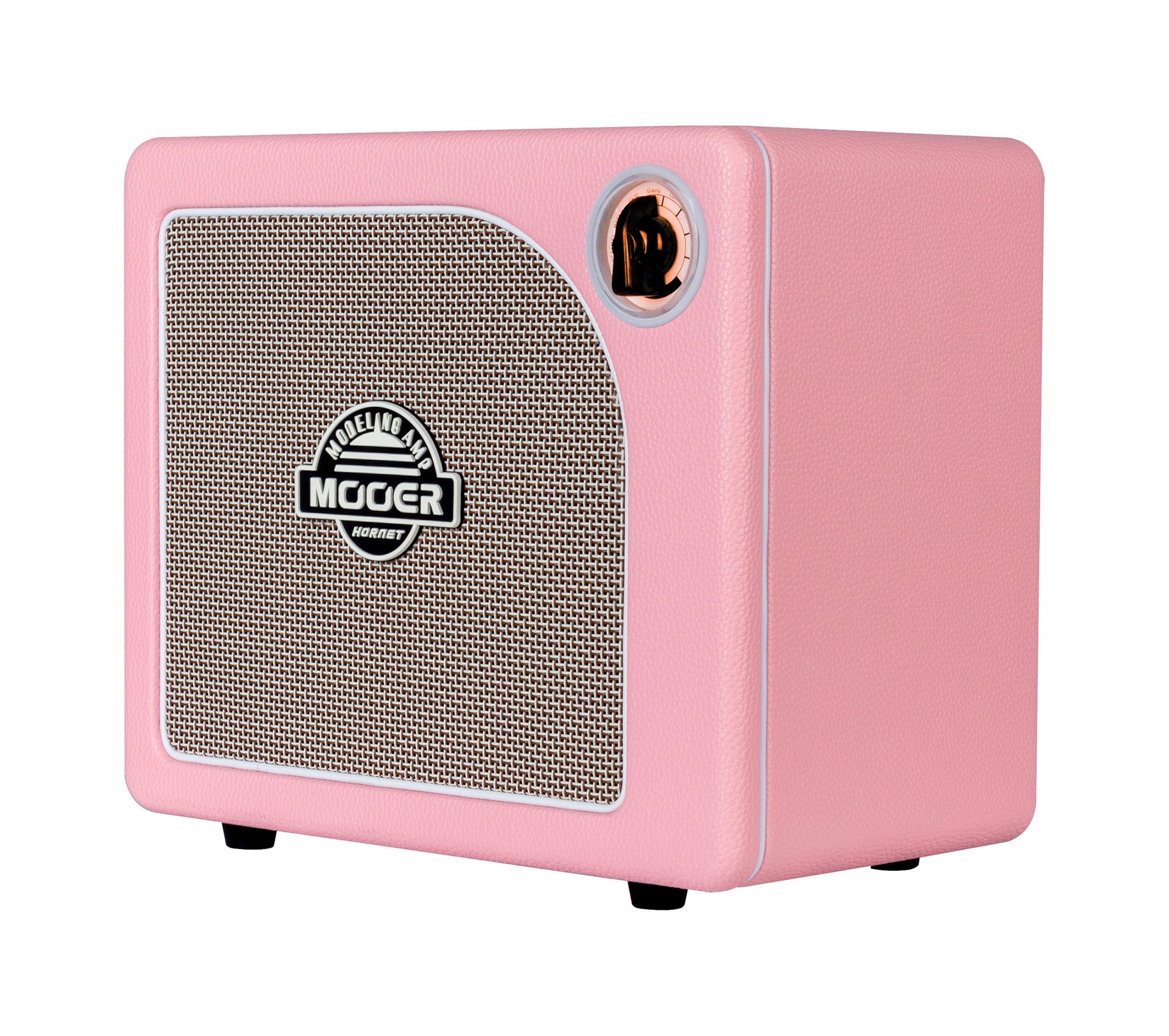 Ampli HORNET PINK, 15W, HP 6.5", 9 modélisations d'amplis haute-qualité, effets Modulation/Délai/Réverb, rose