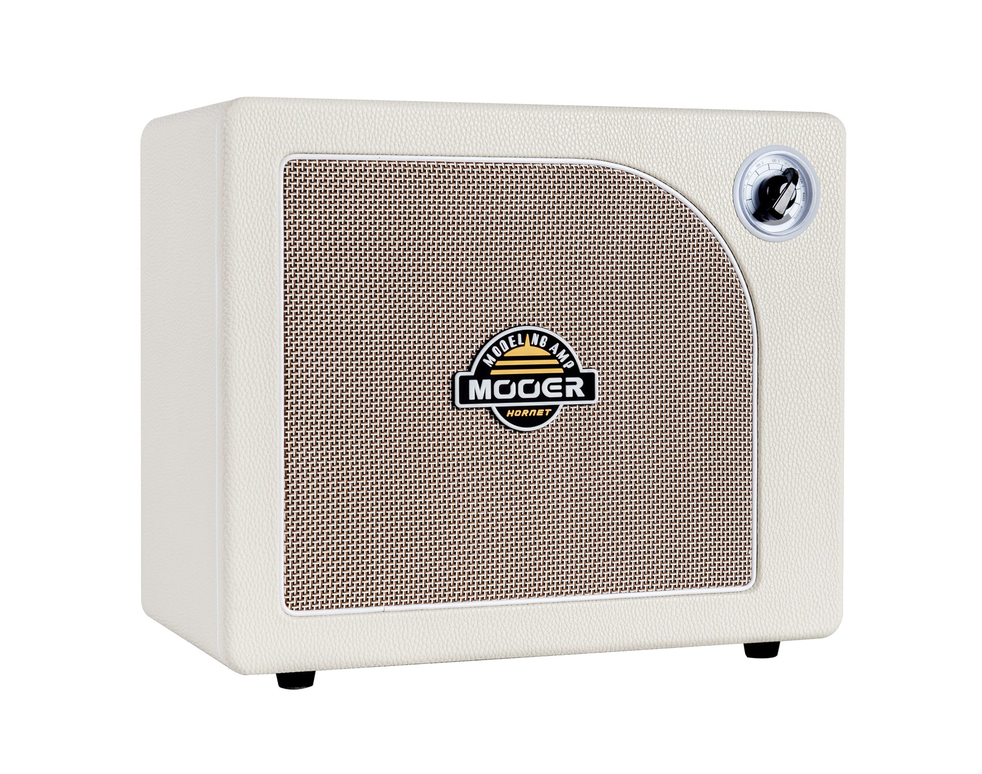 Ampli HORNET 30 WHITE, 30W, HP 8", 9 modélisations d'amplis haute-qualité, effets Modulation/Délai/Réverb, blanc