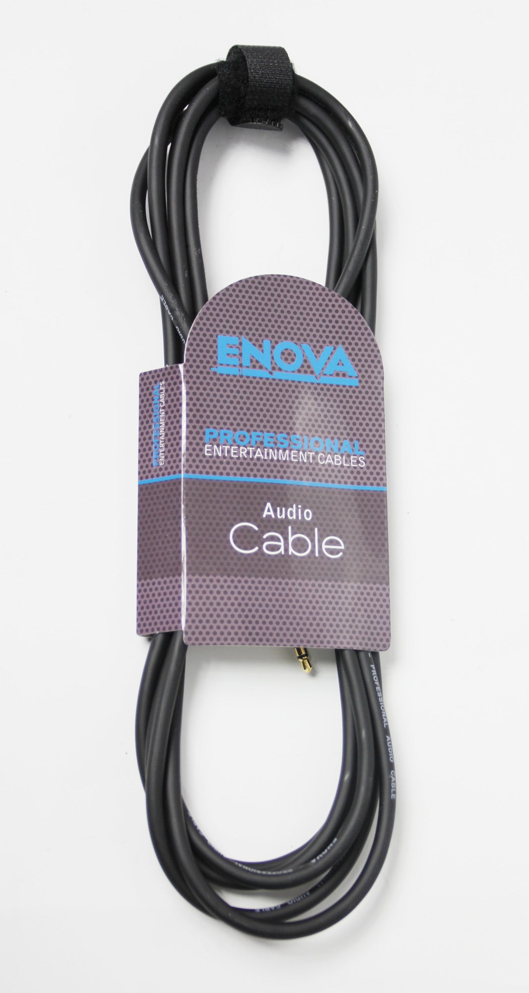 Câble patch Mini Jack stéréo/Mini Jack stéréo, 3 mètres, noir