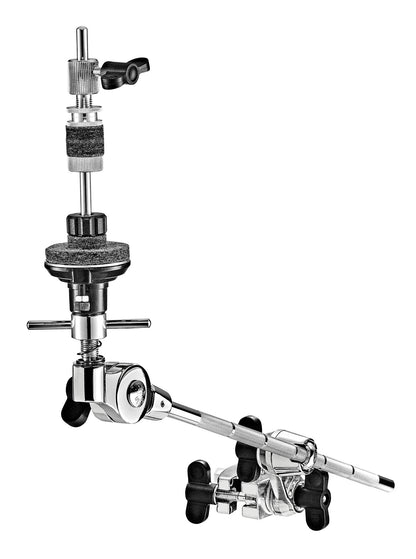 Charleston auxiliaire. Perchette avec tilter et attache Meinl. Chromé