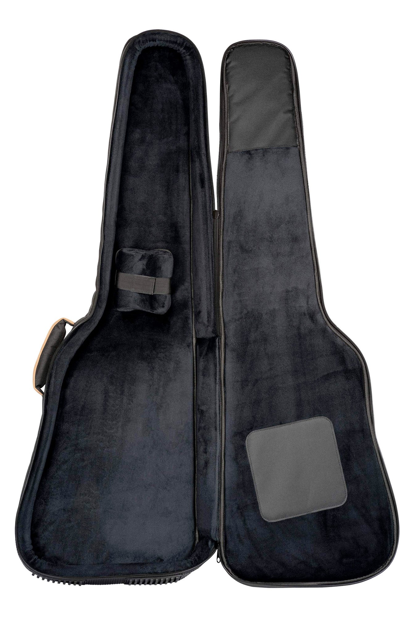 OGBEB-DLX-BK, housse Deluxe pour basse électrique, coton résistant et déperlant, rembourrage intérieur 20mm, 2 poches, noir