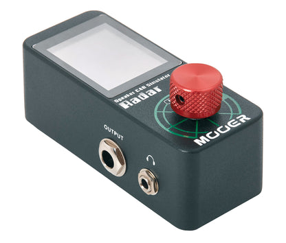 Pédale RADAR, simulateur de haut-parleurs, 30 types d'enceintes, 11 types de micros, 4 types d'amplis, EQ personnalisable, noir