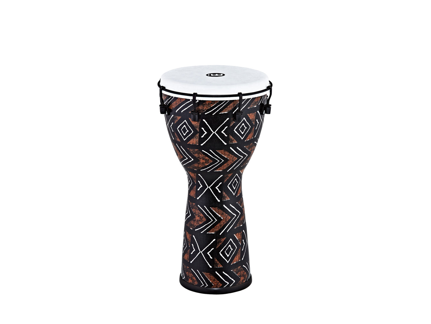 Djembé Meinl Alpine 10", hauteur 51cm, peau synthétique, poids léger, finition Kanga Sarong