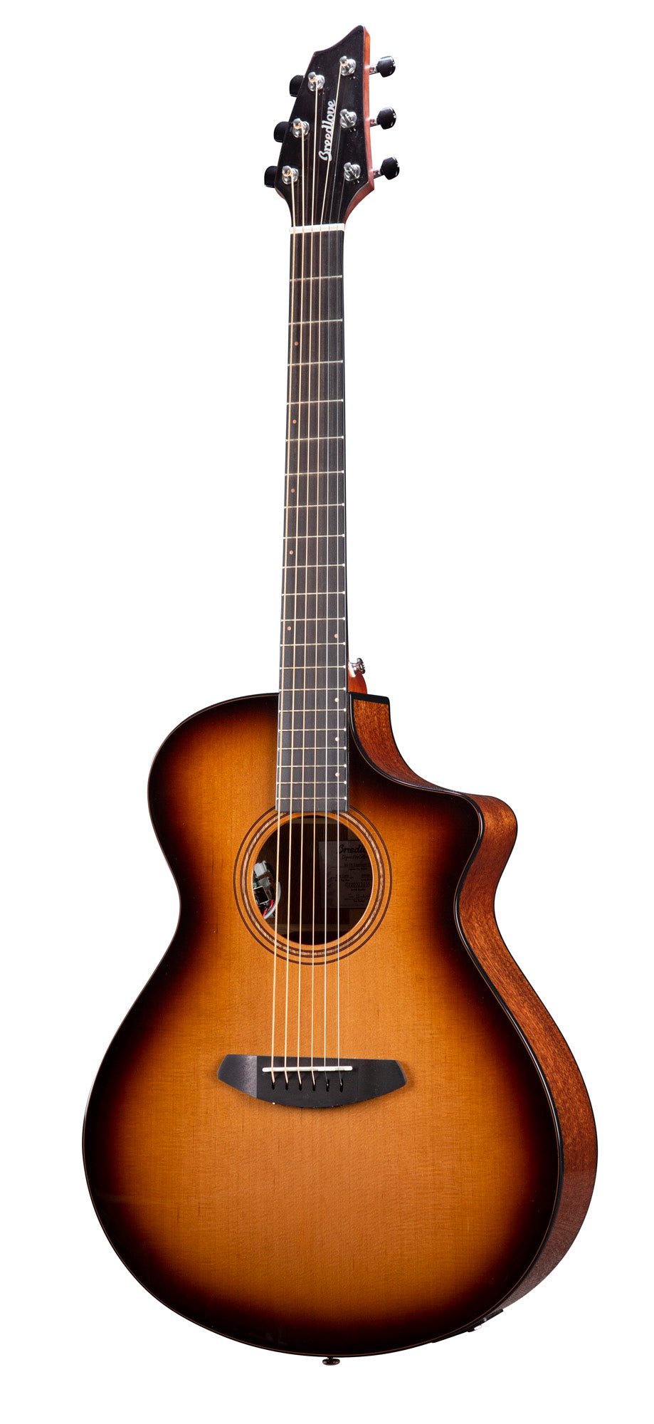 SOLO PRO CONCERT EDGEBURST CE, pan coupé, table cèdre rouge massif, f/e acajou massif, EQ Fishman Flex Plus-T, étui