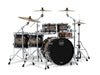 Mapex SR628XUZXG Saturn 5 drums zwarte inkt burst