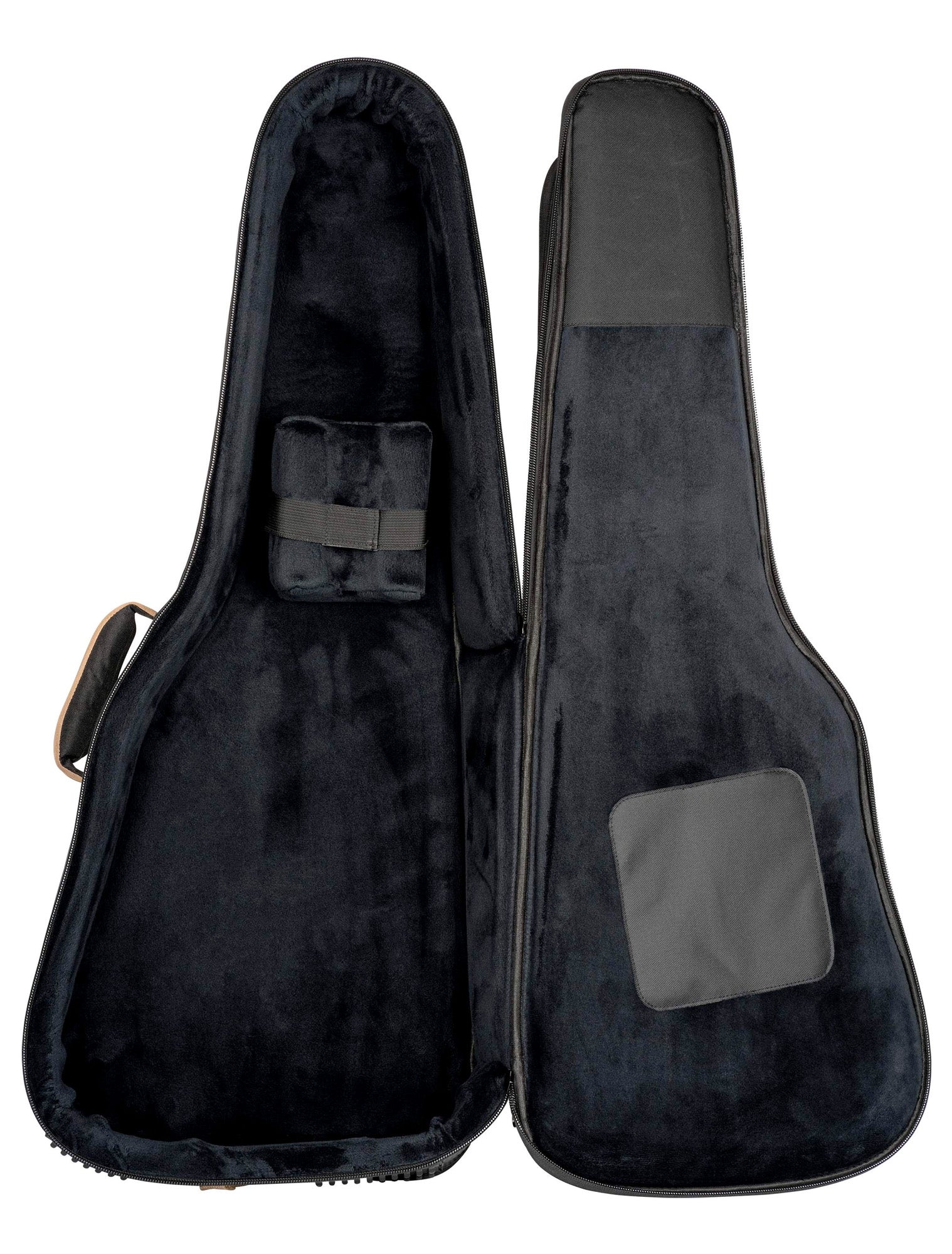 OGBCL-DLX-BK, housse Deluxe pour guitare classique 4/4, coton résistant et déperlant, rembourrage intérieur 20mm, 2 poches, noir