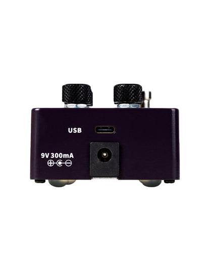 Pédale DRUMMER X2, boite à rythmes stéréo, 11 styles avec 11 grooves différents pour chacun, 7 presets utilisateurs, noir