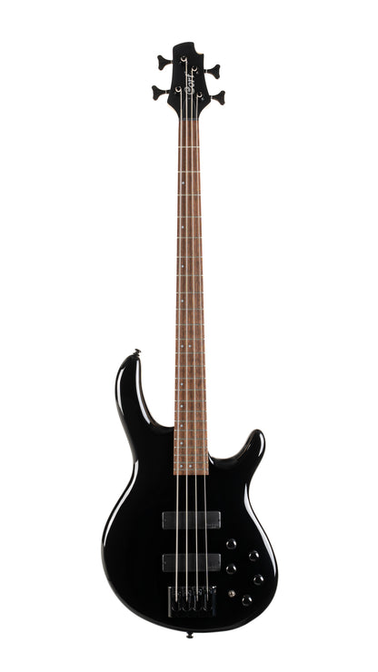 C4 Deluxe, corps peuplier, micros Bartolini MK-1 et préampli Markbass MB-1, noir