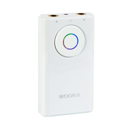 Interface PRIME P1, pour guitare et basse, technologie MNRS de modélisation d'amplis et d'effets, blanc