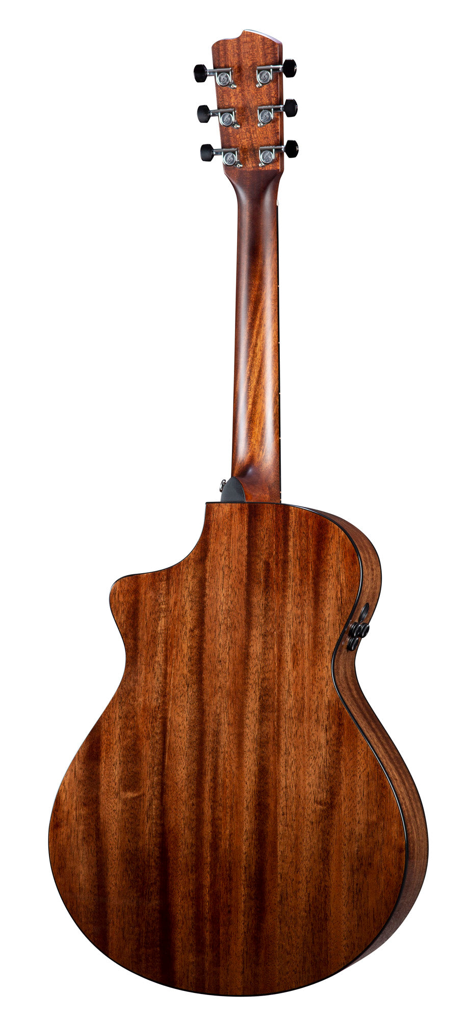 WILDWOOD PRO CONCERTINA SUEDE CE, pan coupé, table acajou massif, f/e acajou massif, EQ Fishman Flex Plus-T, housse