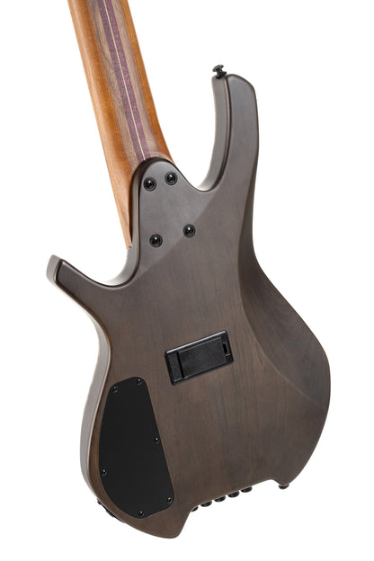 SPACE 5 BSDB, corps érable, table peuplier figuré, manche 7 pièces, micros et EQ Bartolini MK-1, naturel, housse
