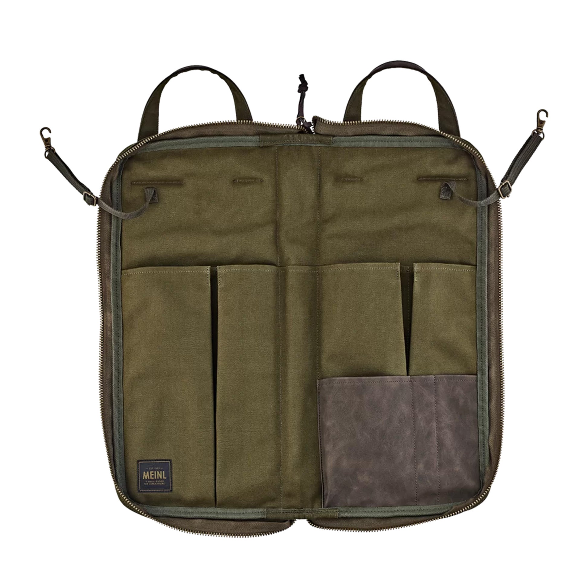 HOUSSE BAGUETTES MEINL TOILE CIREE FOREST GREEN