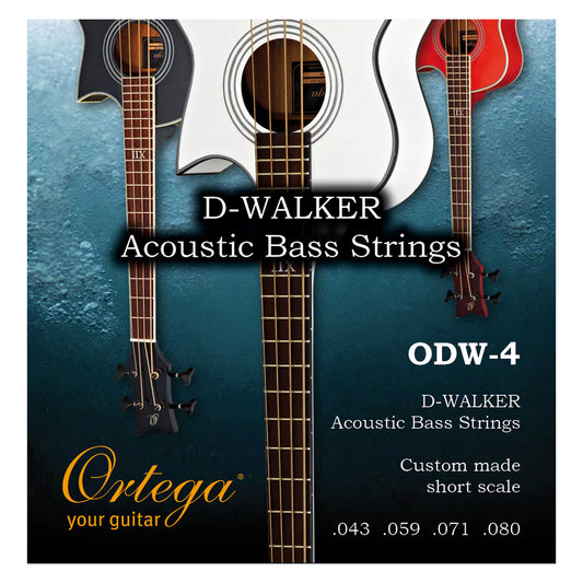 Jeu de 4 cordes pour basse D-WALKER