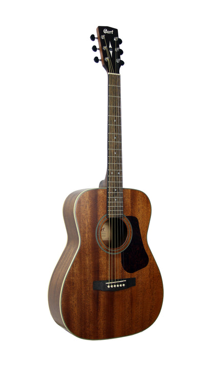 L100C, forme Concert, table acajou massif, fond & éclisses acajou, manche acajou, naturel satiné
