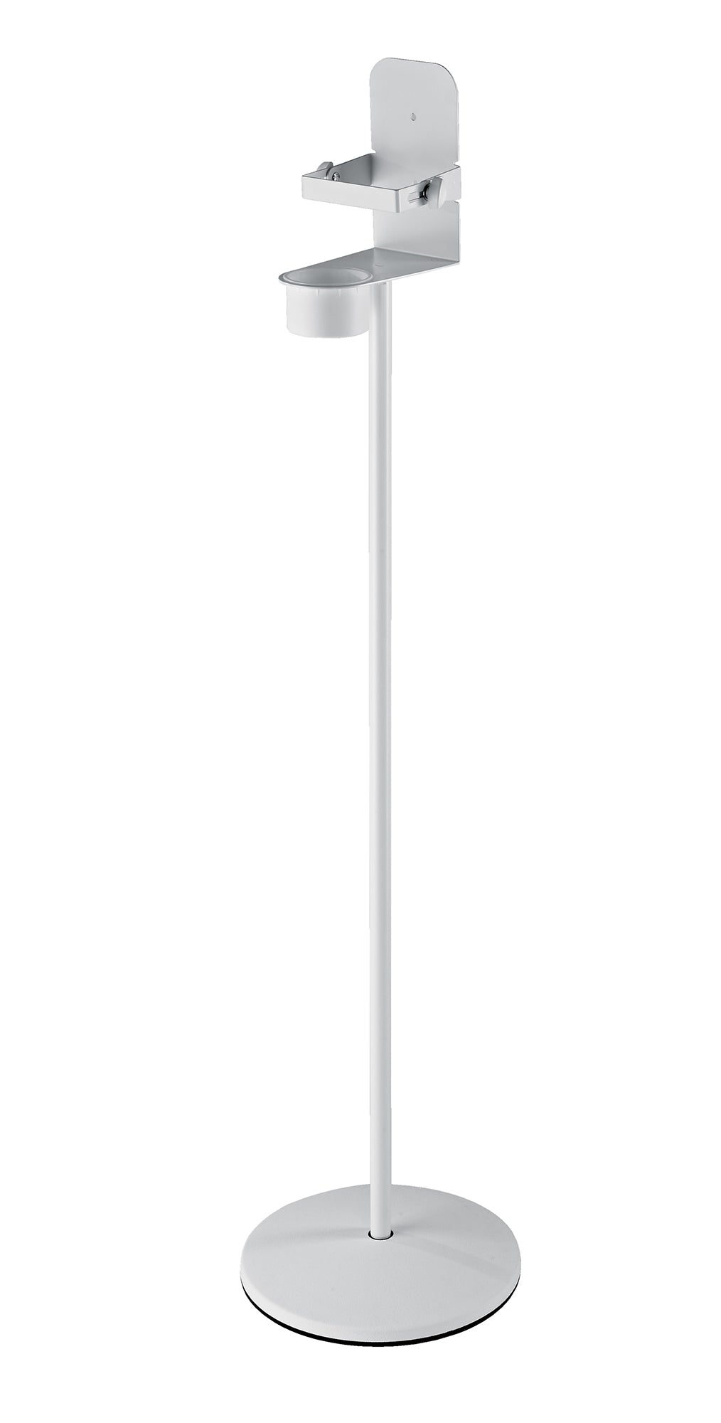 Support KM pour flacon de gel de désinfection