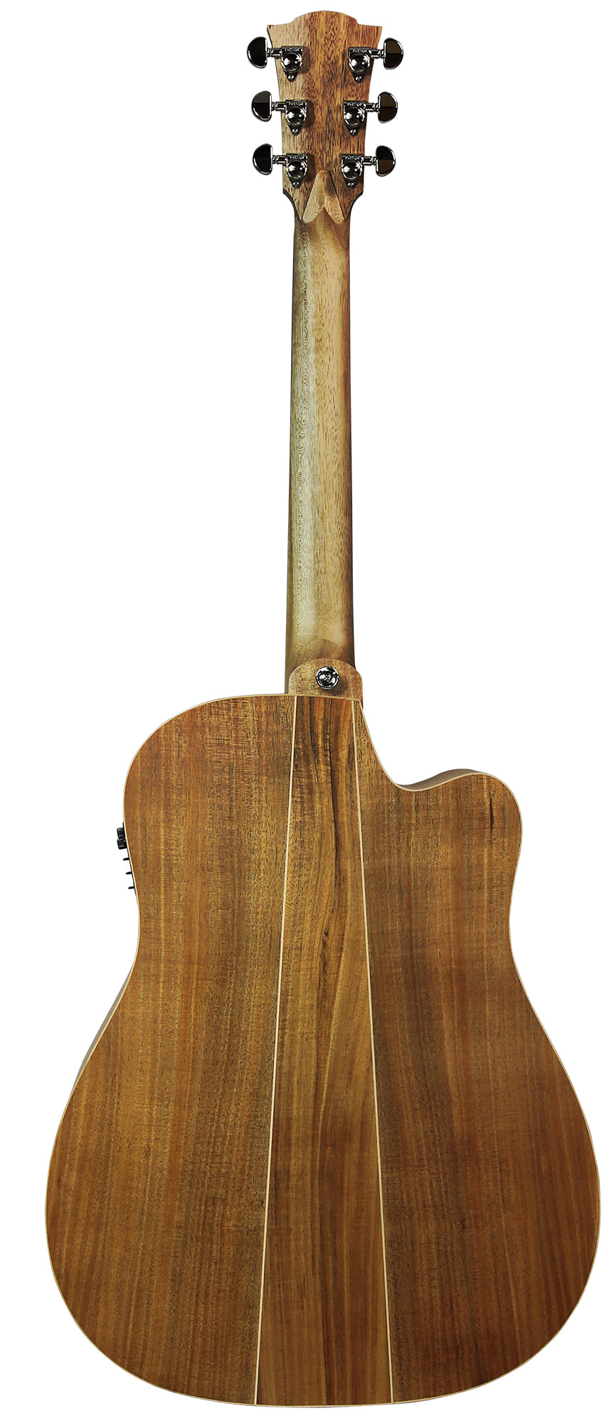 Fat Lady 2, Dreadnought pan coupé, EQ 3 voix PG3, table bunya massif, f/e blackwood massif, gaucher, étui tweed